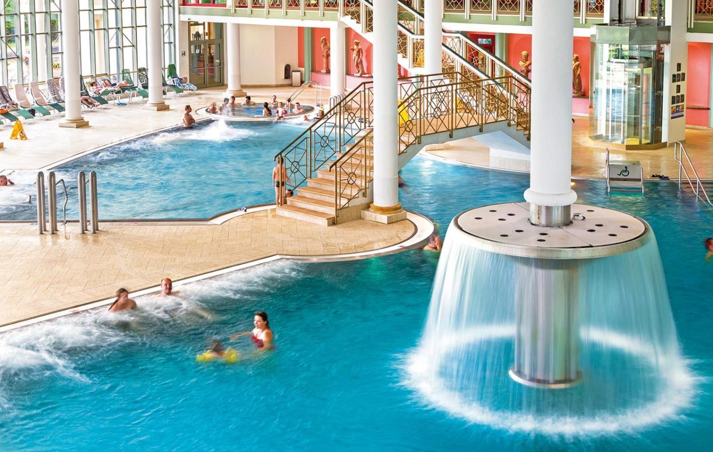 Hotel Three Lilies Inkl Aquaforum Františkovy Lázně Eksteriør bilde